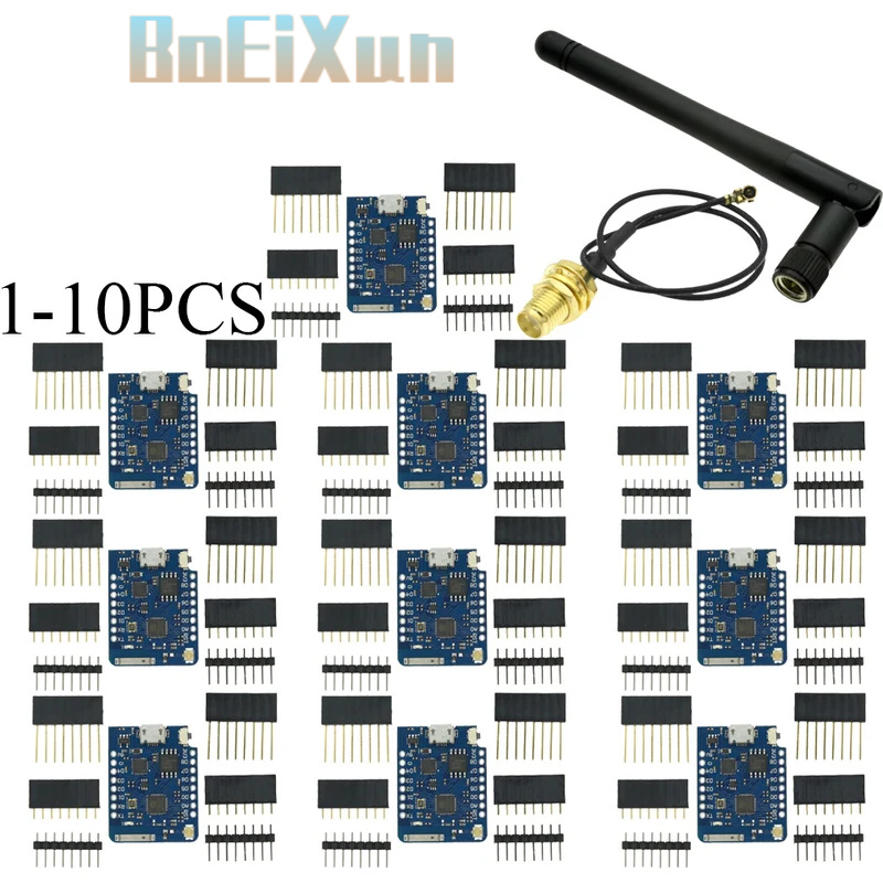 D1 Mini Pro - 1-10pcs WEMOS D1 Mini Pro ESP8266