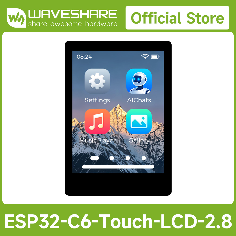 Waveshare Esp32 - Waveshare ESP32-C6 2.8inch IPS Capacitive Touch