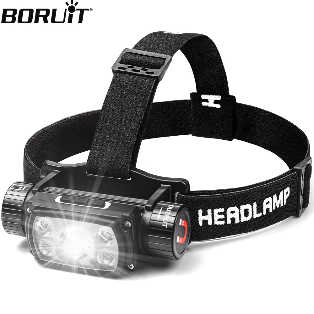 Lolin D32 - BORUiT XHP50 LED Headlamp 2000LM XPG