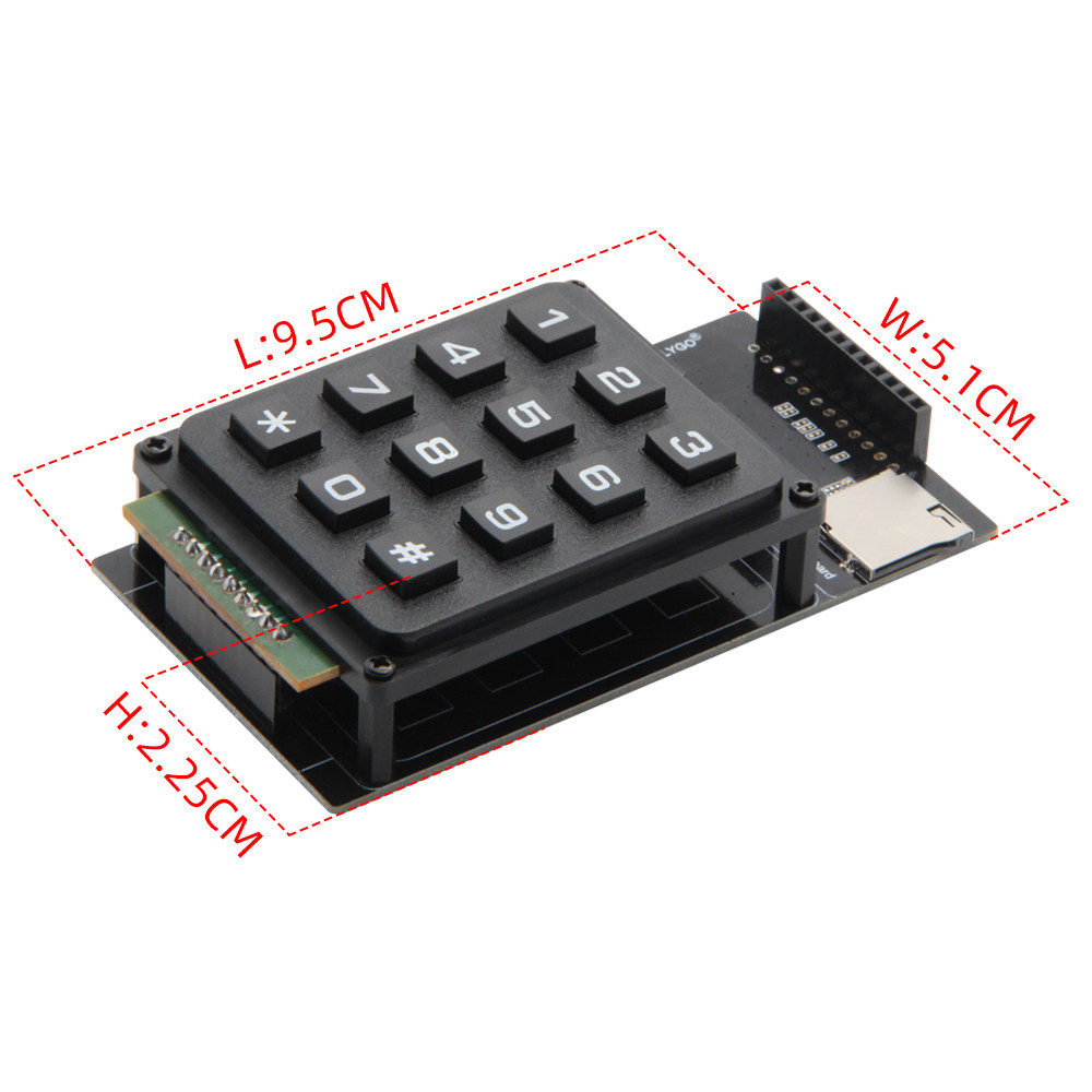 Ttgo Tdisplay - TTGO T-Display Keyboard Expansion Board for