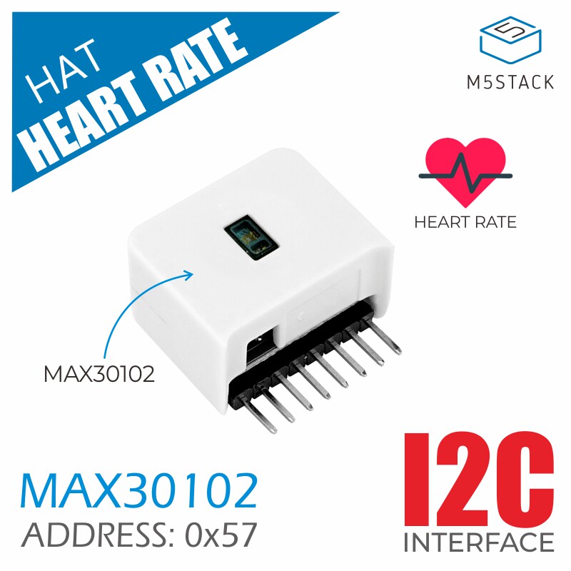 M5Stickc - Official M5StickC Heart Rate Blood Oxygen