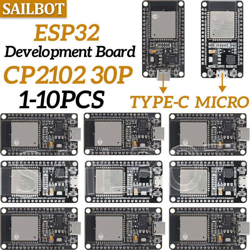 Nodemcuv2 - 1/5/10PCS WR-32 32-S Development Board WiFi+Bluetooth-compatible
