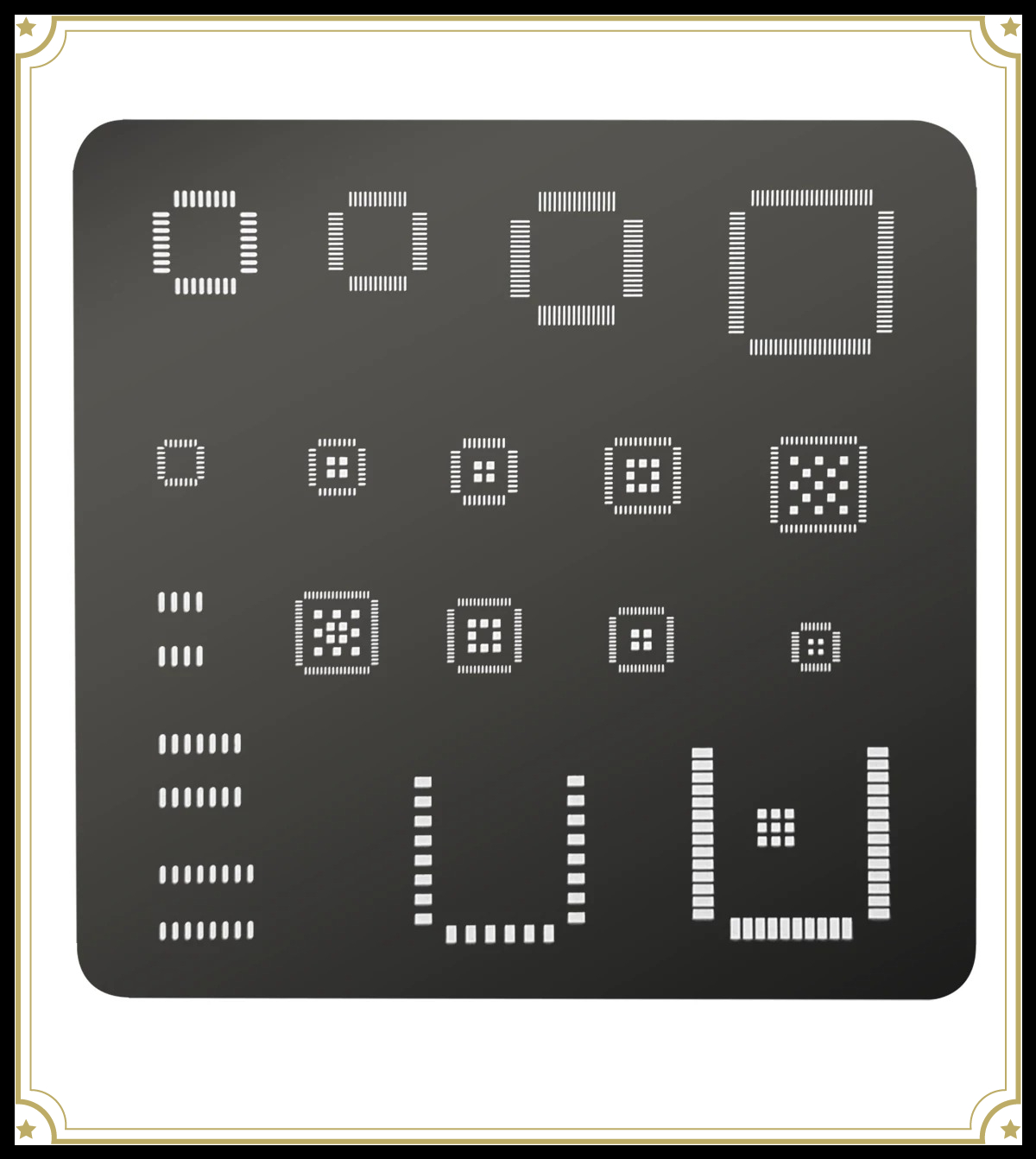 Doit Esp32 - Universal IC Stencil QFP QFN SOP