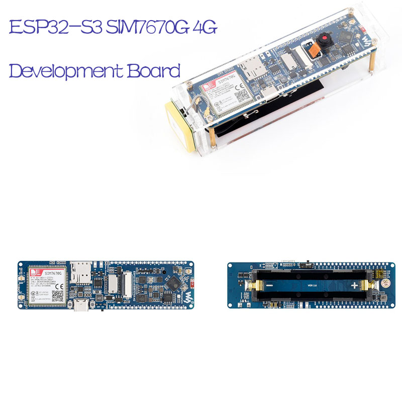 Waveshare Esp32 - ESP32-S3 SIM7670G 4G Development Board LTE