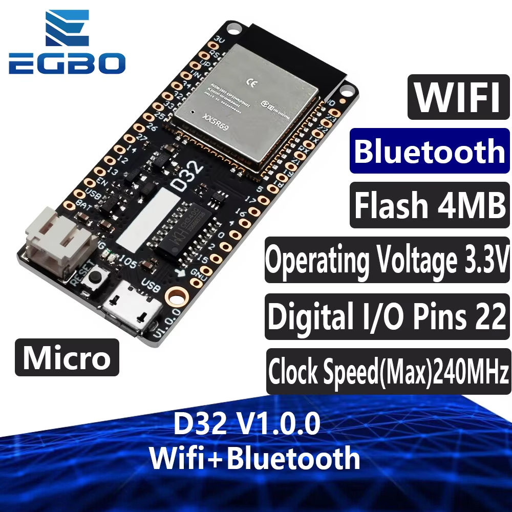 Lolin D32 - EGBO For LOLIN D32 V1.0.0 -