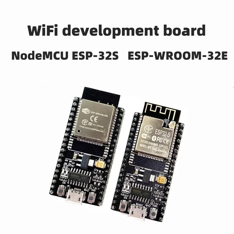 Nodemcu 32S - NodeMCU ESP-32S WiFi Development Board ESP-WROOM-32E