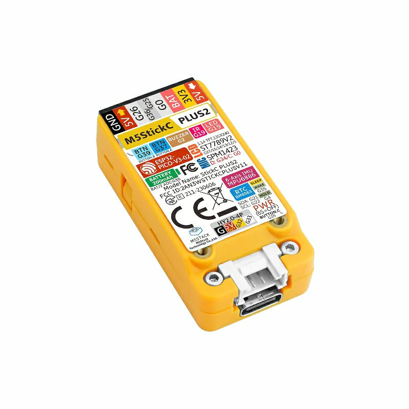 M5Stickc - M5Stack M5StickC PLUS2 ESP32-PICO Mini IoT