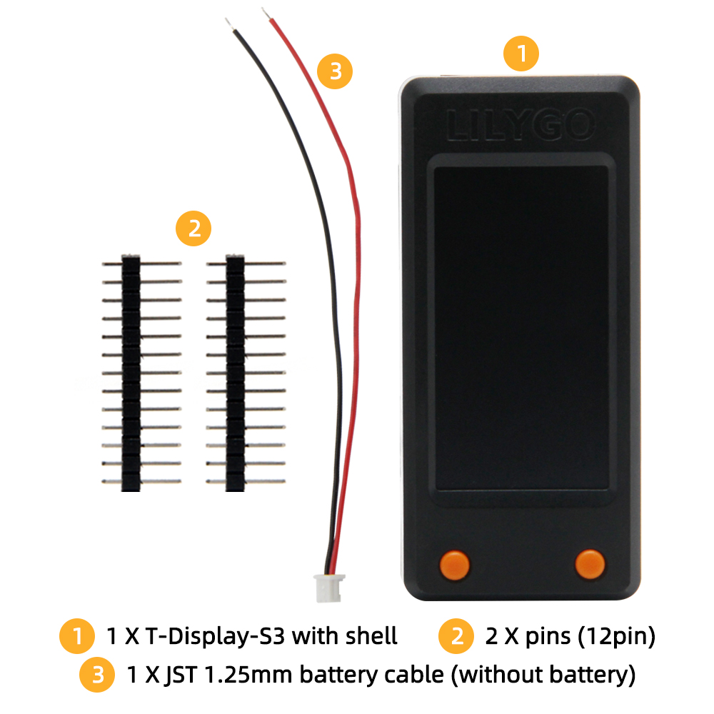 Ttgo Tdisplay - TTGO T-Display-S3 1.9inch IPS TFT LCD