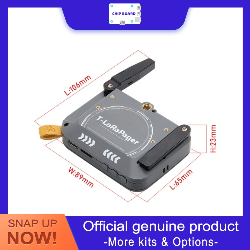 Lolin S3 - LILYGO T-LoRa Pager Handheld Communication Device