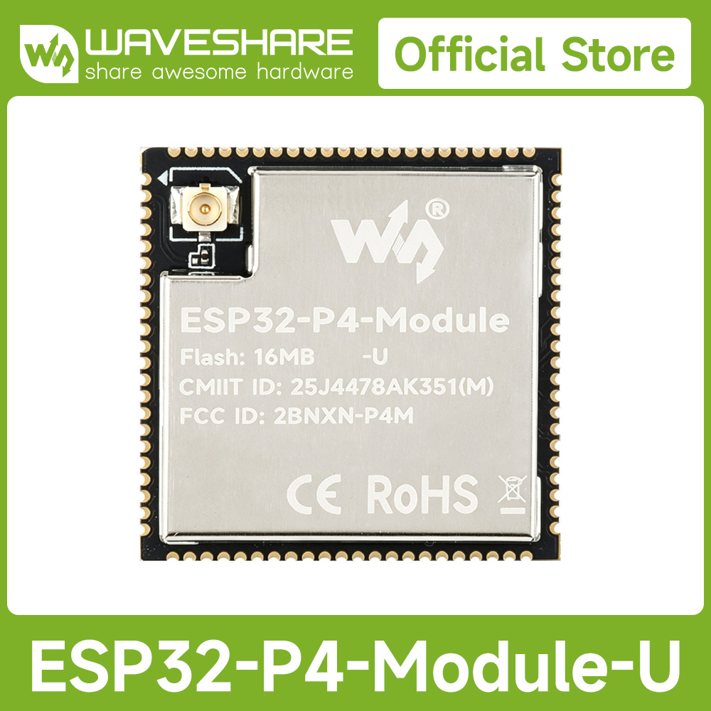 Doit Esp32 - Waveshare ESP32-P4-Module Core Board, Supports 2.4GHz