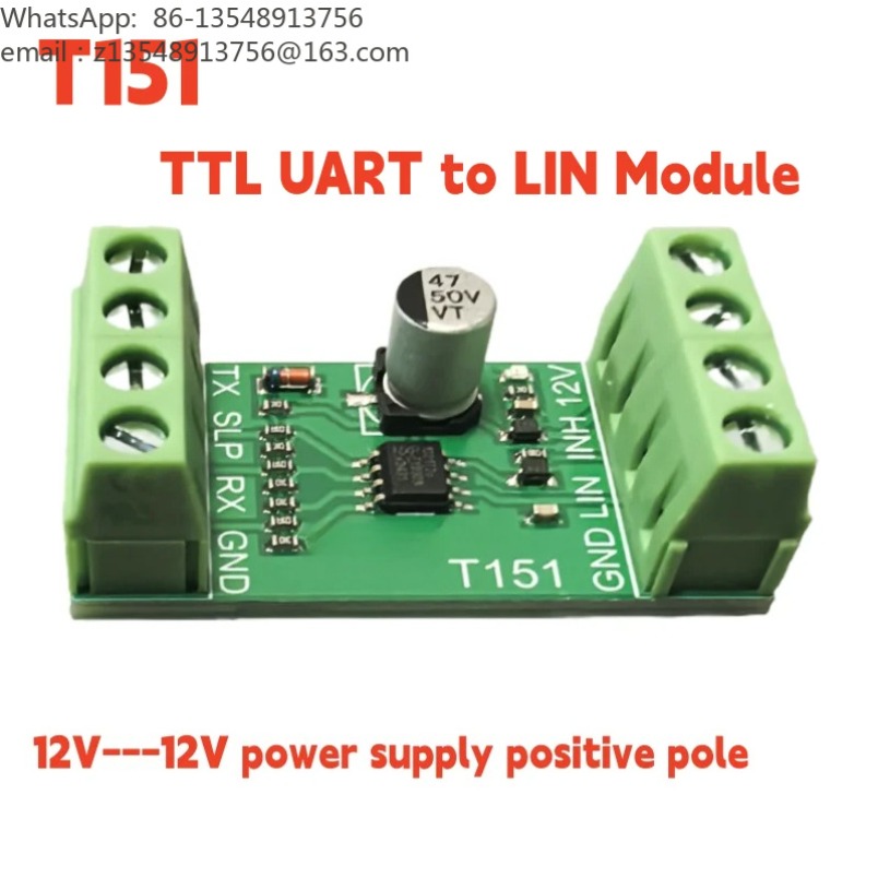 TTL UART to LIN bus module TJA - огляд і ціна Nodemcuv2