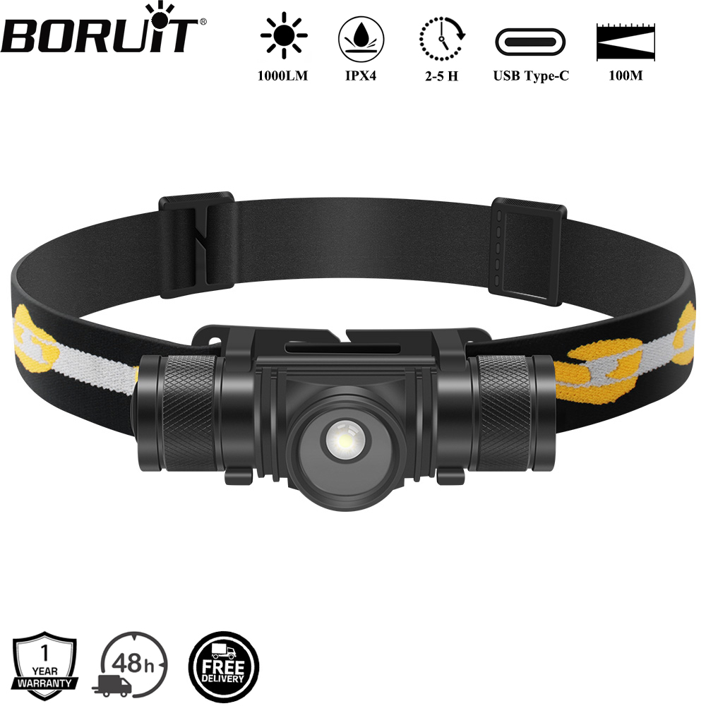 BORUiT D20 Zoom LED Headlamp 1 - огляд і ціна Lolin D32