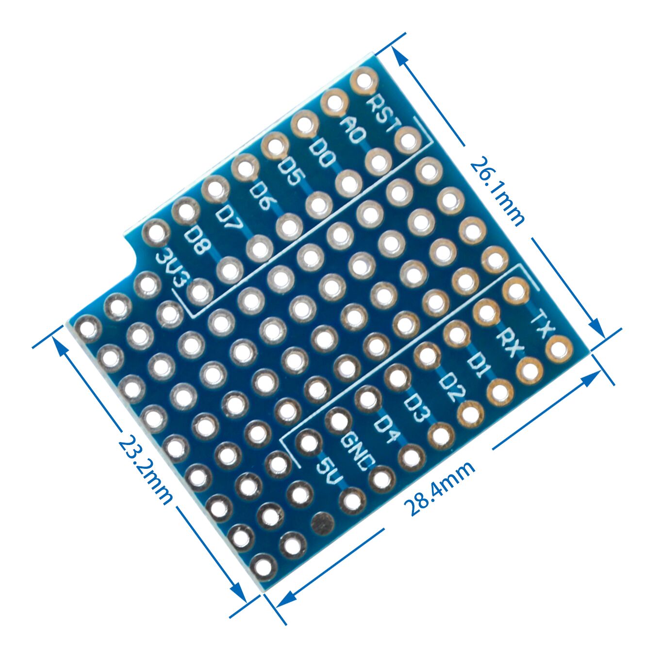 10PCS/LOT Breadboard Expansion - огляд і ціна Wemos D1 Mini