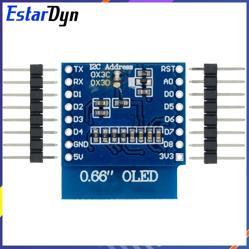 0.66 inch OLED LED LCD Dispaly - огляд і ціна Wemos D1 Mini