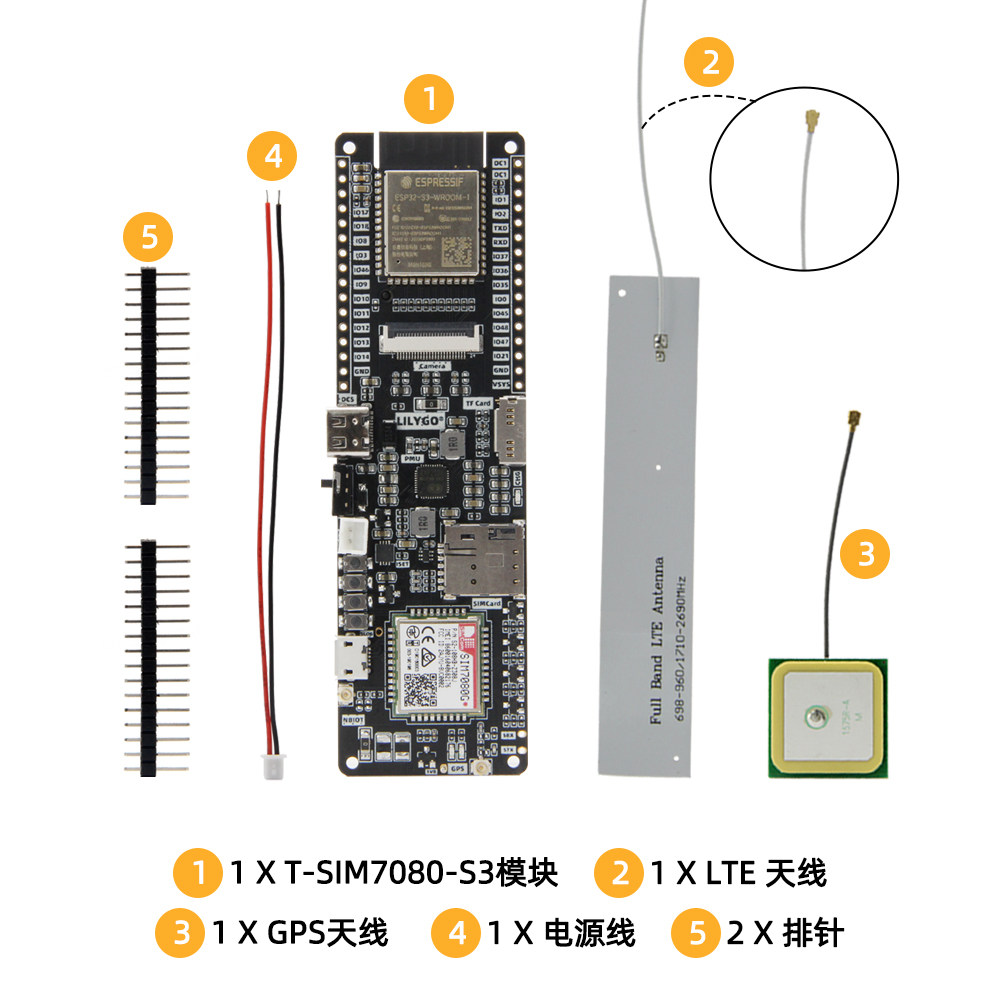 LILYGO T-SIM7080G-S3 ESP32-S3  - огляд і ціна Lolin S3