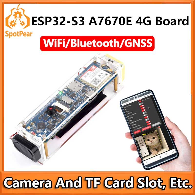 Waveshare ESP32-S3 A7670E 4G d - огляд і ціна Lolin S3