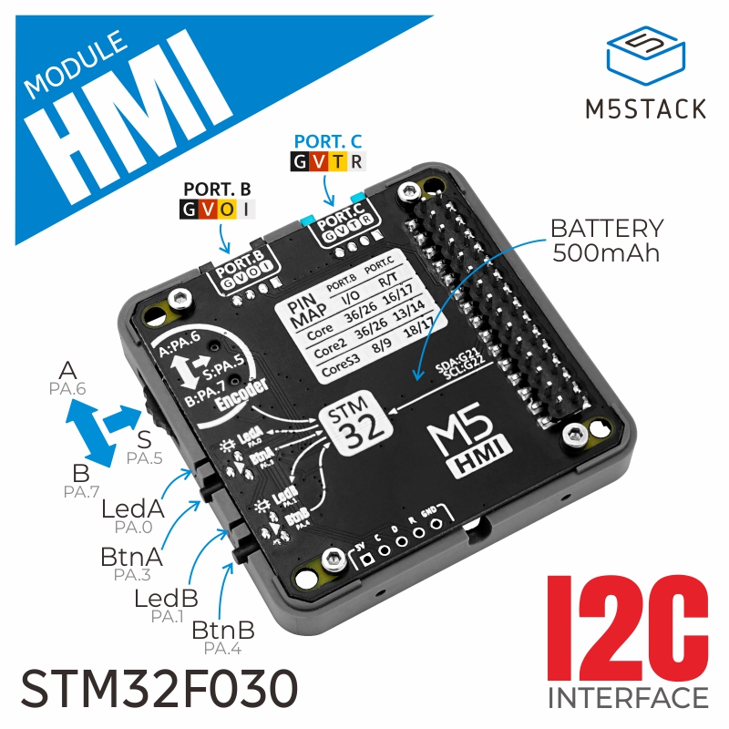 M5Stack Official HMI Module wi - огляд і ціна M5Stack Core2