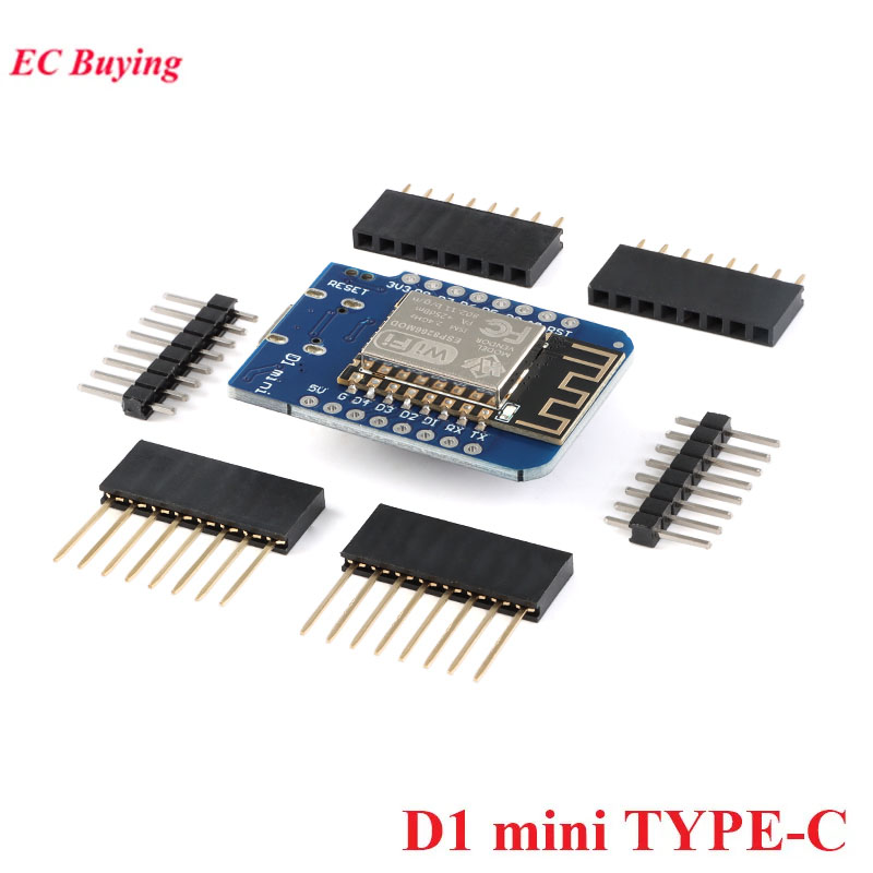 10Pcs/1pc WeMos LOLIN D1 Mini  - огляд і ціна D1 Mini Pro