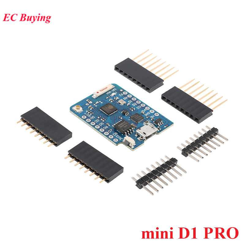 10Pcs/1pc WeMos LOLIN D1 Mini  - огляд і ціна D1 Mini Pro