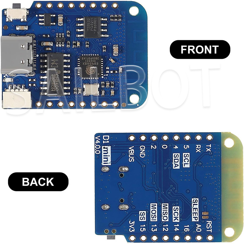 1-10PCS WeMos D1 Mini ESP8266  - огляд і ціна Wemos D1 Mini