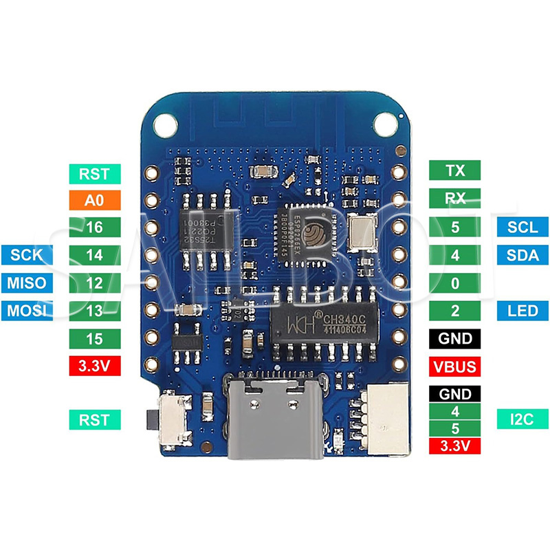 1-10PCS WeMos D1 Mini ESP8266  - огляд і ціна Wemos D1 Mini