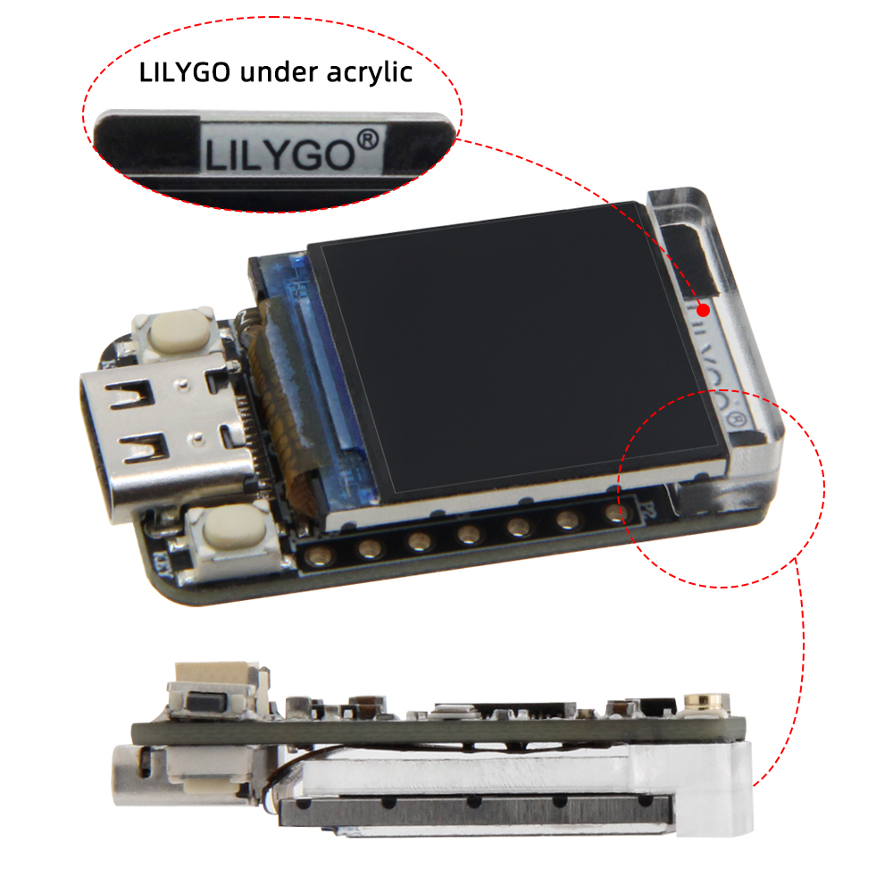 TTGO T-QT Pro ESP32-S3 Develop - огляд і ціна Ttgo Tdisplay