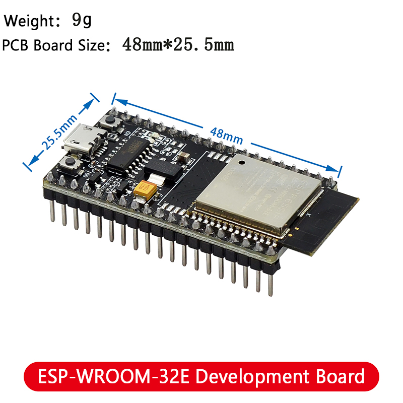 NodeMCU ESP-32S ESP-WROOM-32E  - огляд і ціна Nodemcu 32S