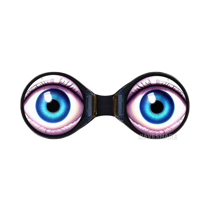 Waveshare 0.71inch Double Eye  - огляд і ціна Doit Esp32