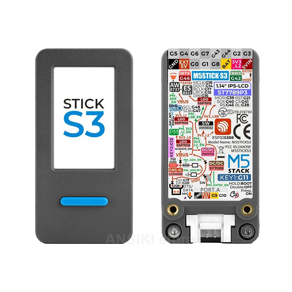 M5Stack M5StickS3 ESP32-S3 IoT - огляд і ціна M5Stack