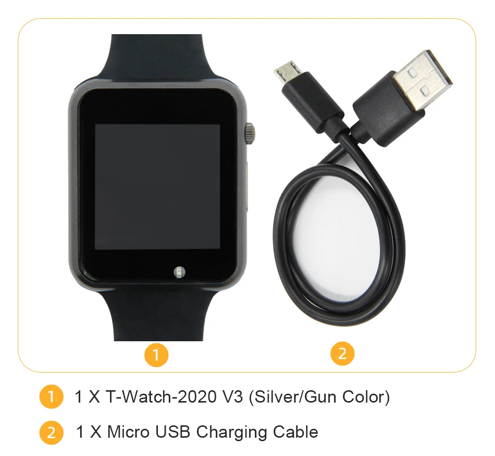 LILYGO TTGO T-Watch 2020 V3 47 - огляд і ціна Ttgo T Watch