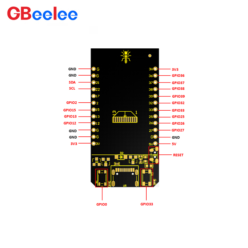 2PCS GBeelee BL-MZ-A009 TTGO T - огляд і ціна Ttgo Tdisplay