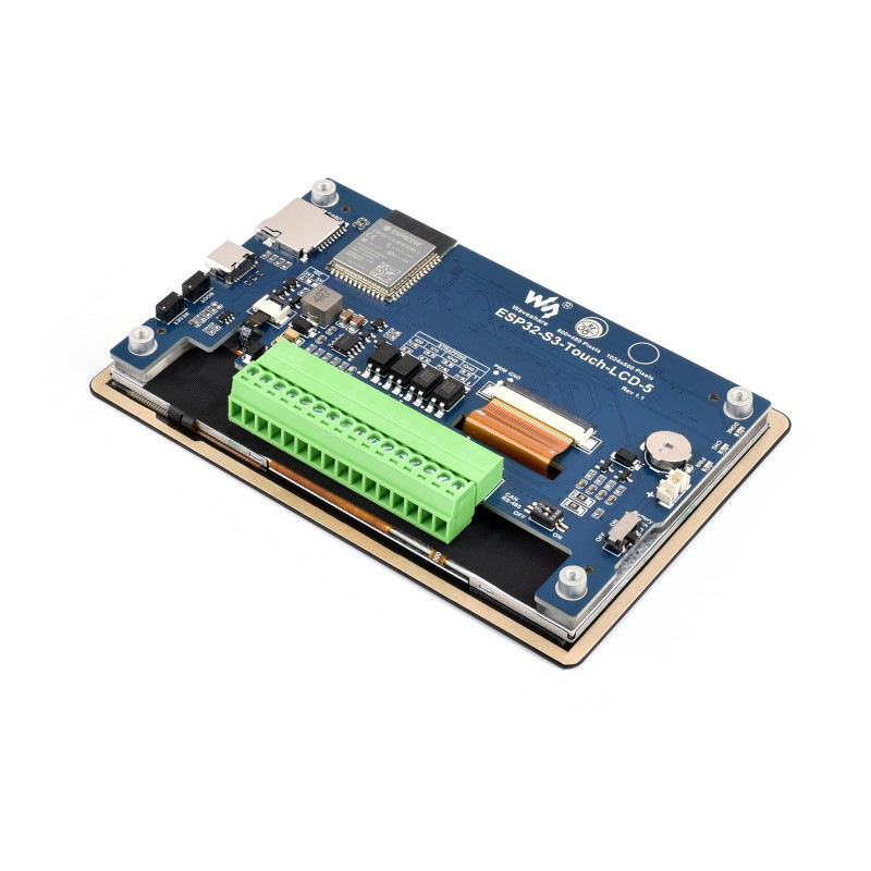Waveshare ESP32-S3-Touch-LCD-5 - огляд і ціна Waveshare Esp32