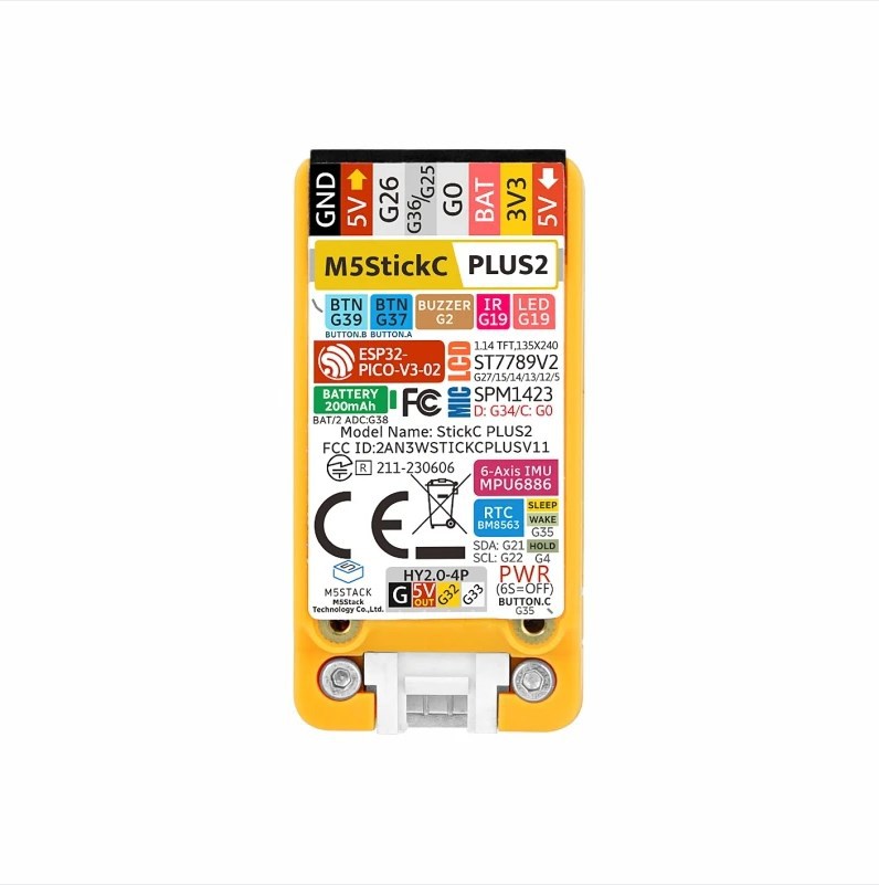 M5Stack Portable M5StickC PLUS - огляд і ціна M5Stickc