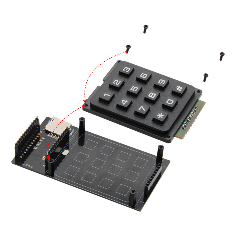 TTGO T-Display Keyboard Expans - огляд і ціна Ttgo Tdisplay