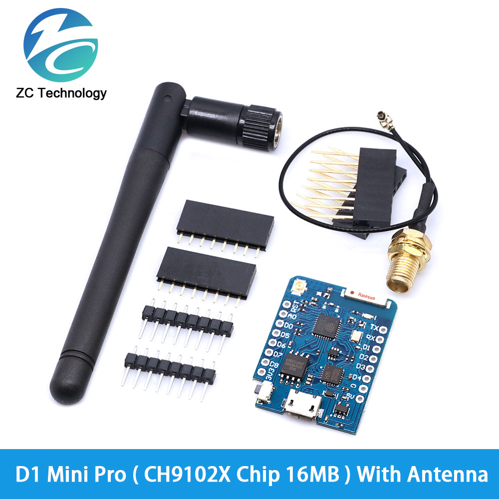 ESP8266 ESP-12 ESP-12F ESP32 C - огляд і ціна Wemos D1 Mini