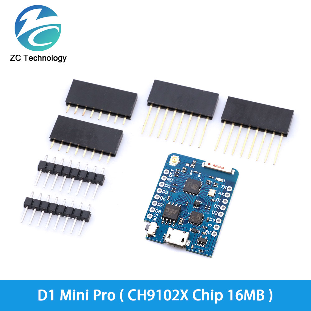 ESP8266 ESP-12 ESP-12F ESP32 C - огляд і ціна Wemos D1 Mini