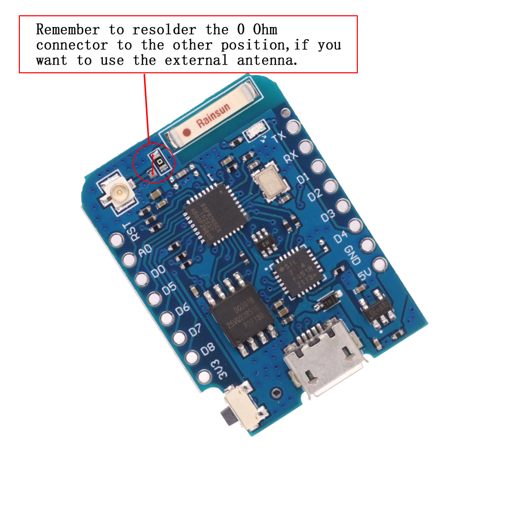 WeMos D1 Mini Pro V3.0 NodeMcu - огляд і ціна Wemos D1 Mini