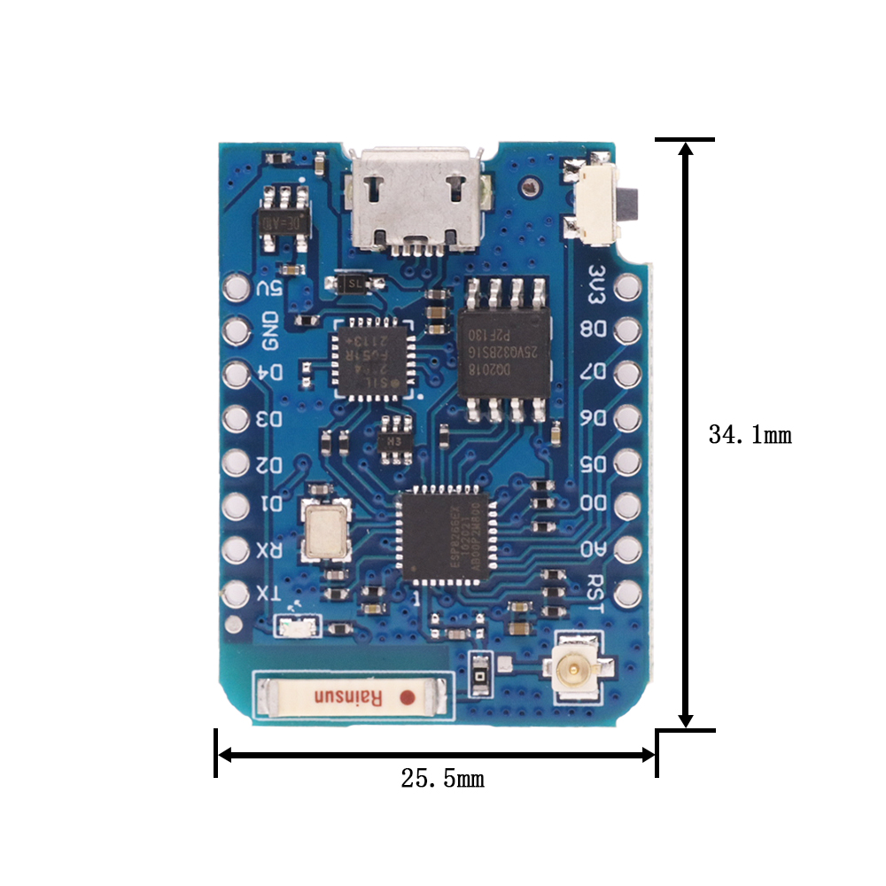 WeMos D1 Mini Pro V3.0 NodeMcu - огляд і ціна Wemos D1 Mini