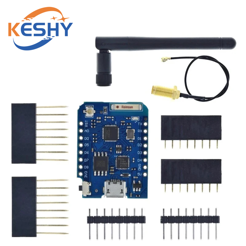 WEMOS D1 Mini Pro 16M Bytes Ex - огляд і ціна D1 Mini Pro