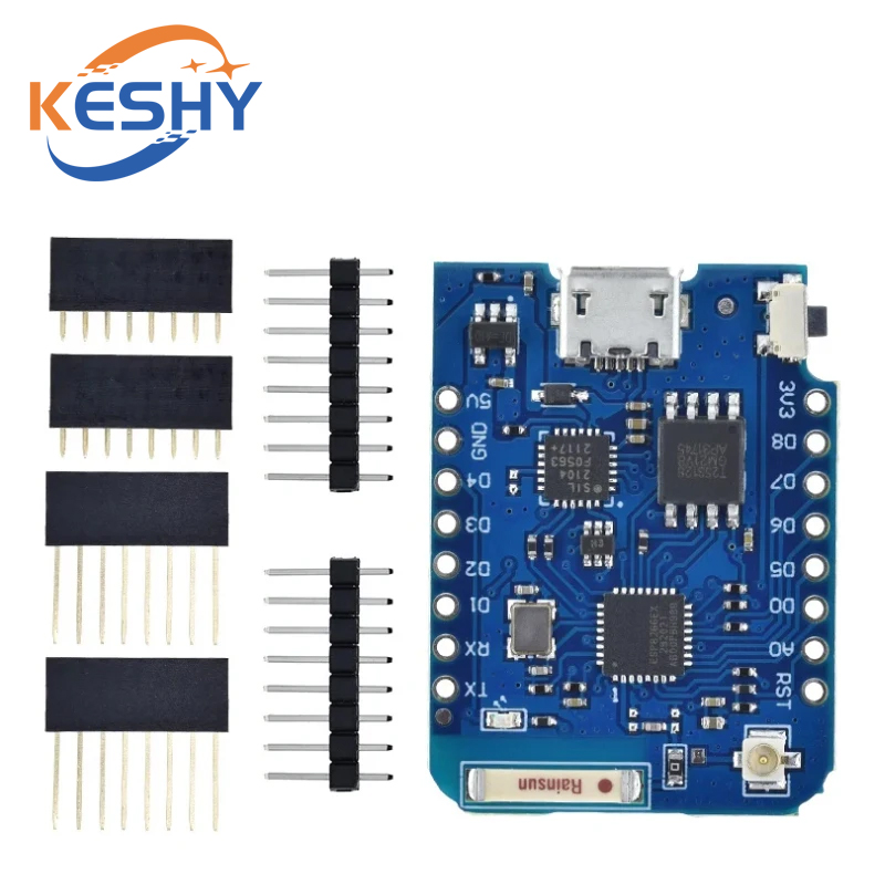 WEMOS D1 Mini Pro 16M Bytes Ex - огляд і ціна D1 Mini Pro
