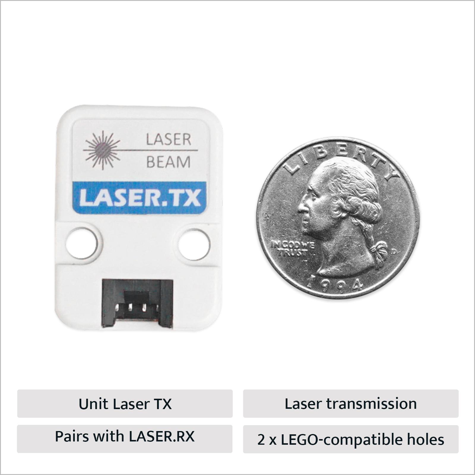 M5Stack Official Laser.Tx - a  - огляд і ціна M5Stack Core2