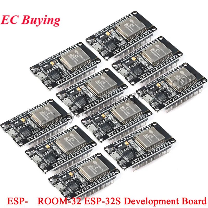 10Pcs/1pc ESP32-W//ROOM-32 ESP - огляд і ціна Nodemcu 32S