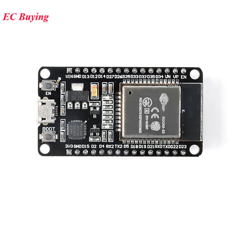 10Pcs/1pc ESP32-W//ROOM-32 ESP - огляд і ціна Nodemcu 32S