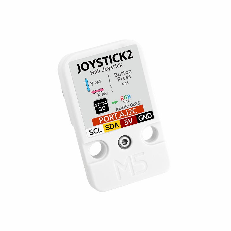 M5Stack Official I2c Joystick  - огляд і ціна M5Stack Core2