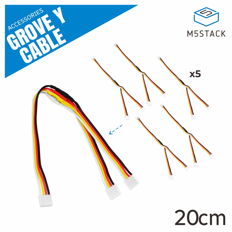 M5Stack Official Grove Y Cable - огляд і ціна M5Stack Core2