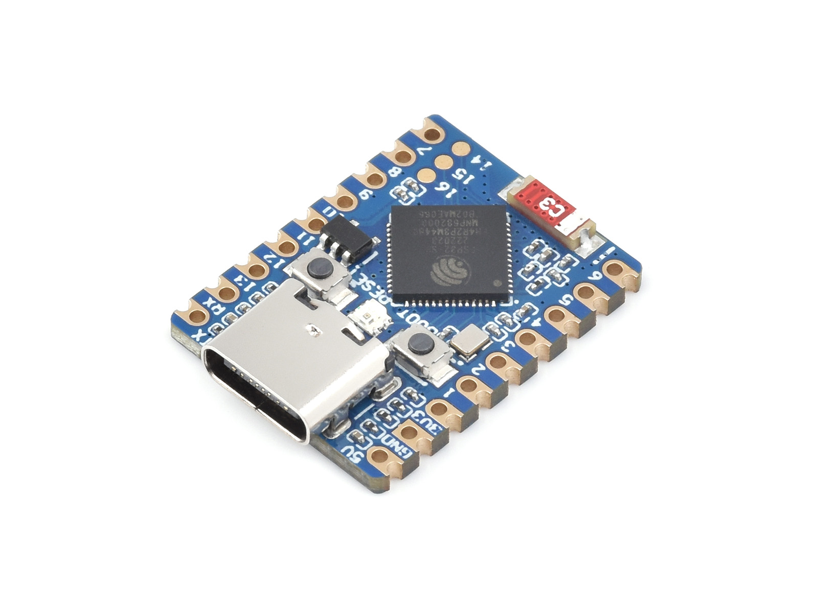 Waveshare ESP32-C3 Zero Mini D - огляд і ціна Waveshare Esp32