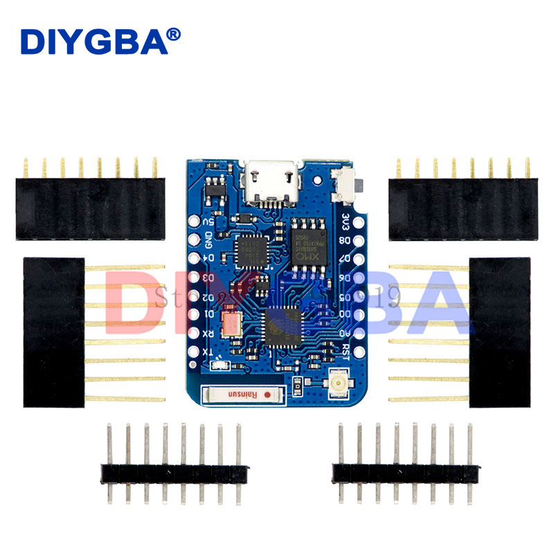 WEMOS D1 Mini Pro 4M 16M Bytes - огляд і ціна Nodemcuv2