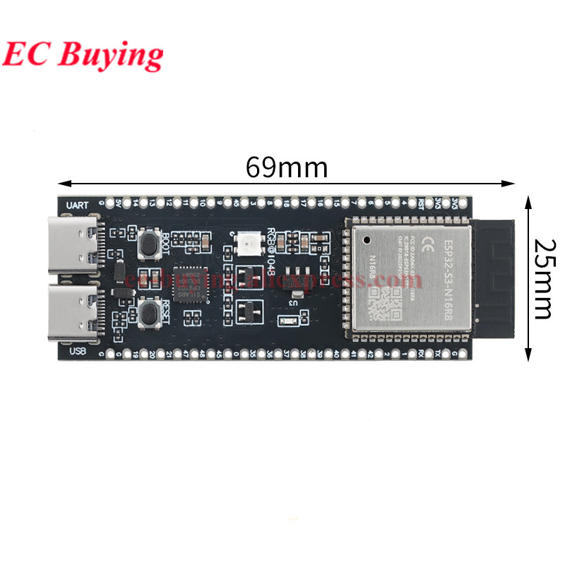 ESP32-S3-DevKitC-N16R8 ESP32S3 - огляд і ціна Esp32 S3 Devkitc 1