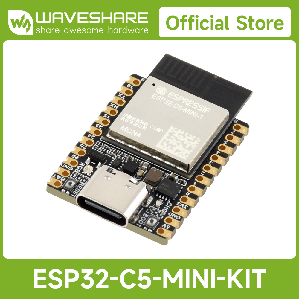 Waveshare ESP32-C5 Mini Dual-b - огляд і ціна Doit Esp32