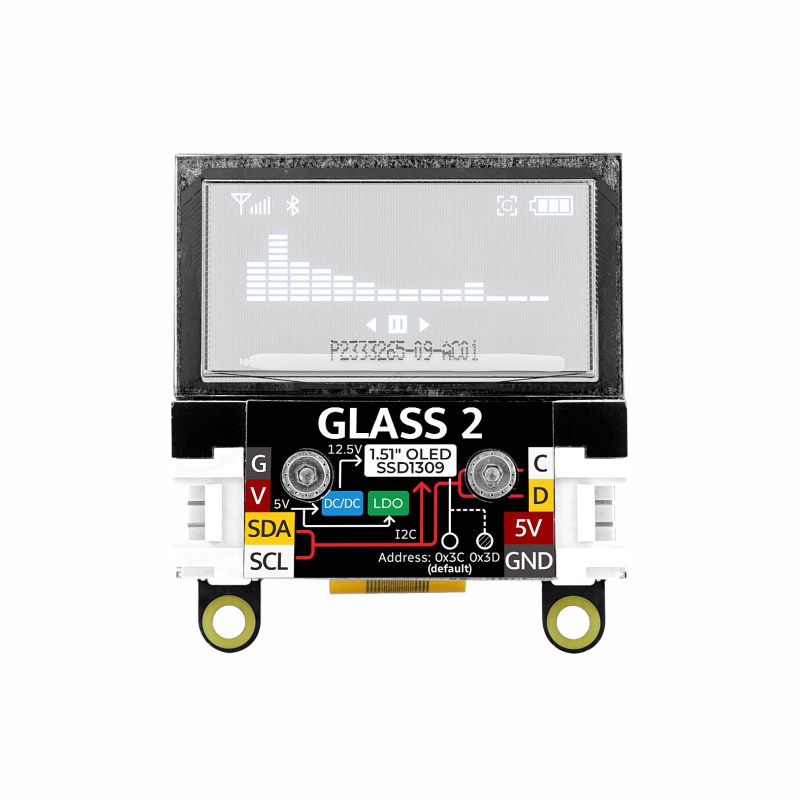 M5Stack Official Glass2 Unit w - огляд і ціна M5Stack Core2